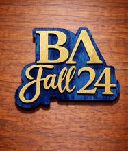 Custom Chapter Pin with Crossing Year