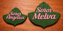 Ivy Name Pin