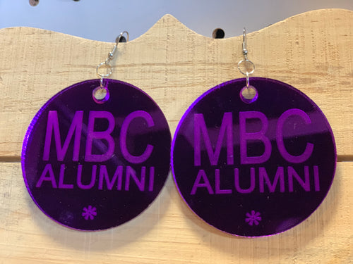 Mirror MBC Alumni Earrings