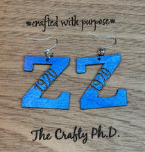 Zeta Phi Beta 1920 Earrings