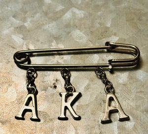 AKA Safety Pin Brooch