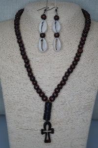 Mini Hollow Ankh beaded necklace or Collection