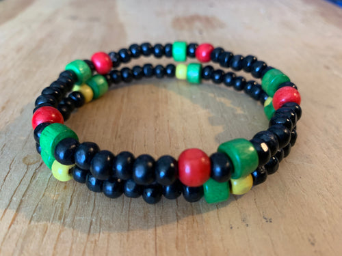 TriColor Black Bracelet