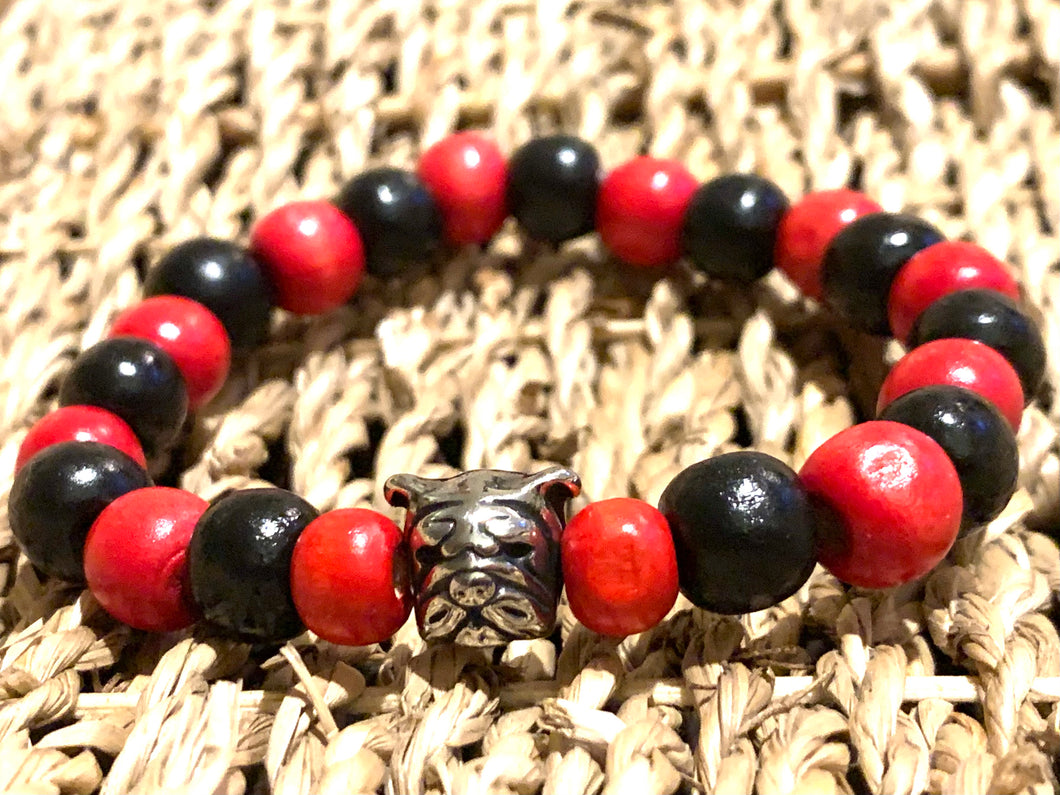 Georgia Bulldog Bracelet